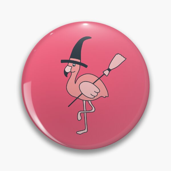Aperçu de l'œuvre Sorcière Flamant Rose créée et vendue par IrynaAlex.