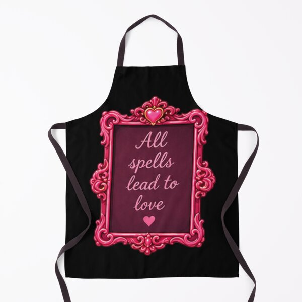 Item preview, All Spells Lead to Love designed and sold by ThePinkParlor.