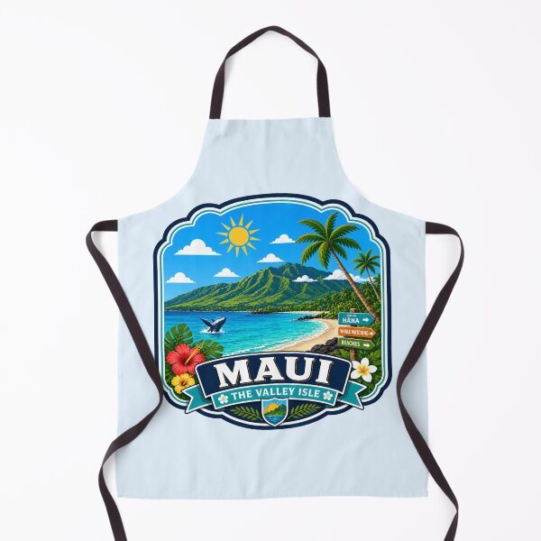 Item preview, Maui - The Valley Isle designed and sold by Myra365Art.