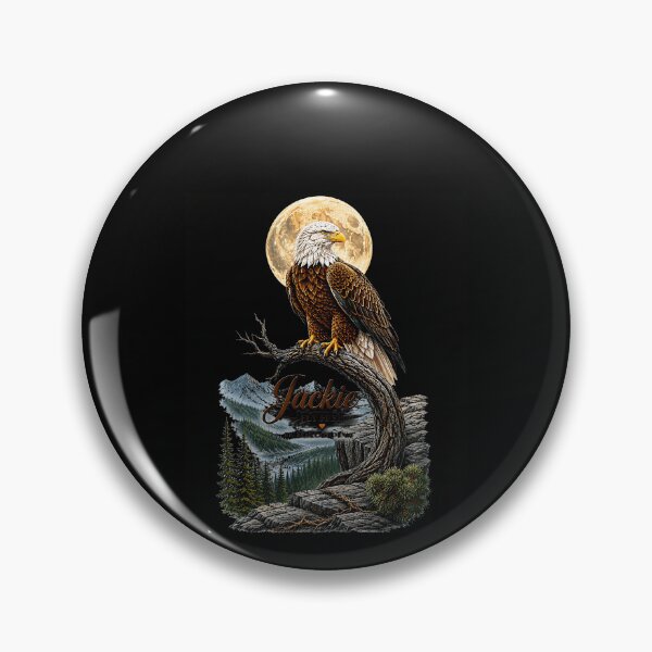 Item preview, Free Jackie Big Bear Bald Eagle Memorial Tribute designed and sold by LouisaOReilly.