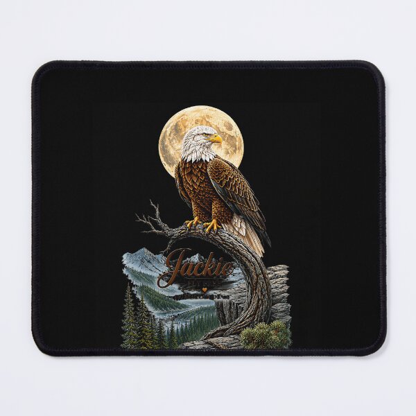 Item preview, Free Jackie Big Bear Bald Eagle Memorial Tribute designed and sold by LouisaOReilly.