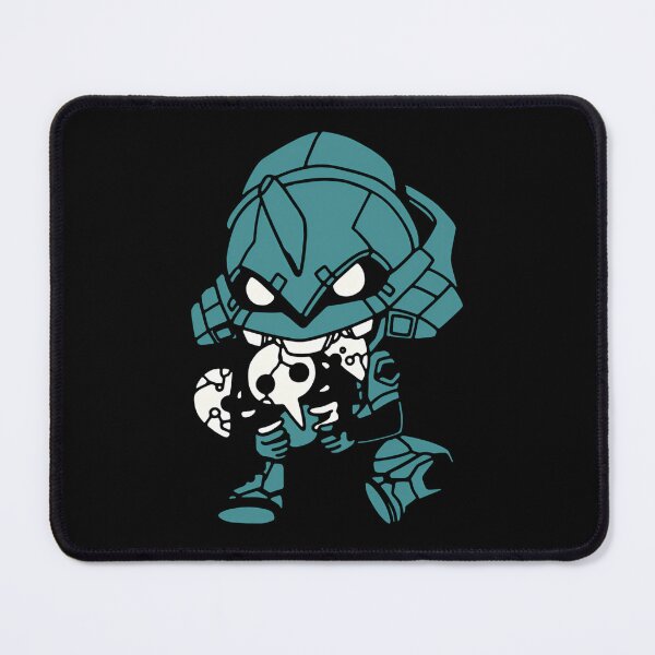 Item preview, Chibi Teal Mecha Armor Monster designed and sold by TiaTorp.