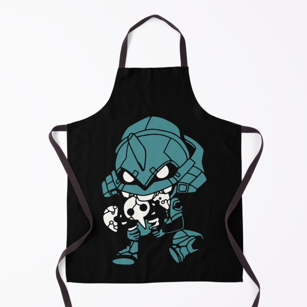 Item preview, Chibi Teal Mecha Armor Monster designed and sold by TiaTorp.