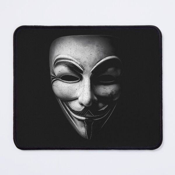 Item preview, Guy Fawkes Distressed Anonymous Mask Anonymous Vigilante designed and sold by ItsCassieJoy.