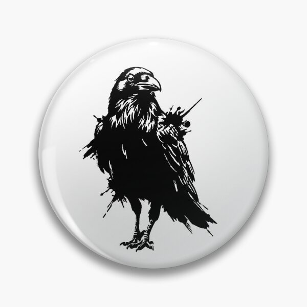 Item preview, Raven Minimalist Art.  designed and sold by OmikronStore.