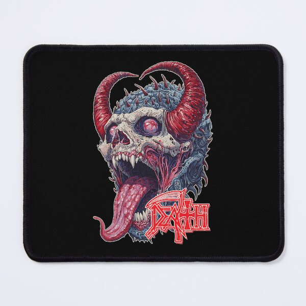 Item preview, Demonic Red Horned Skull Monster Gore Horror designed and sold by ItsCassieJoy.