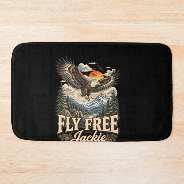 Item preview, Jackie Fly Free Big Bear Eagle California Wildlife Tribute designed and sold by LouisaOReilly.