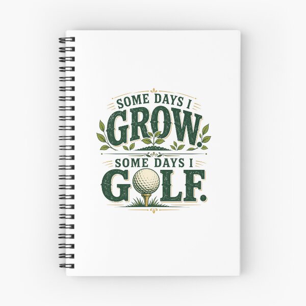 Item preview, Some Days I Grow Some Days I Golf Gardening designed and sold by Colorful Designs.