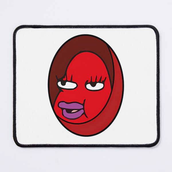 Item preview, Character Face With Large Purple Lips designed and sold by JanetMoen.