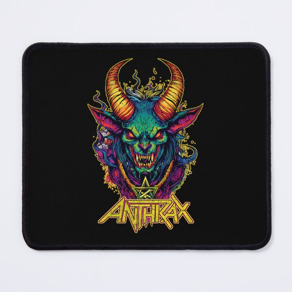 Item preview, Colorful Horned Demon Monster Pentagram Dark Fantasy designed and sold by ItsCassieJoy.