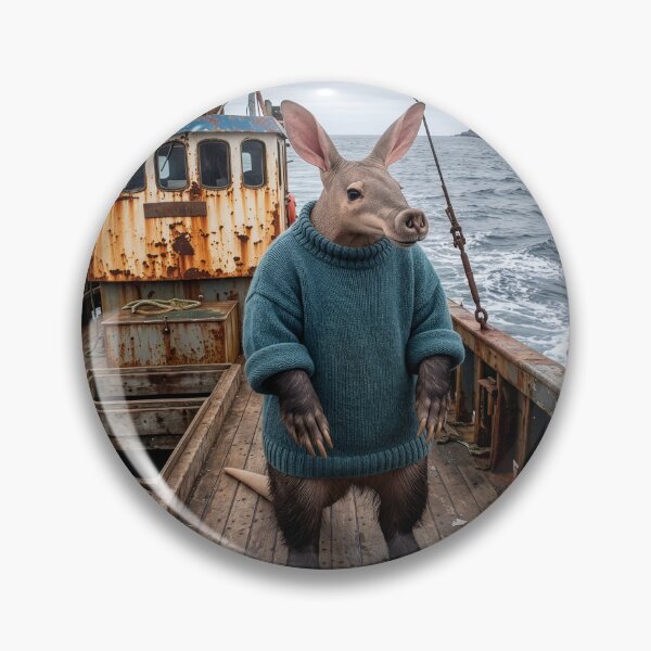 Item preview, Aardvark Fishes the Dangerous North Sea designed and sold by Tridentulus.
