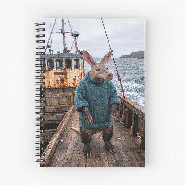 Item preview, Aardvark Fishes the Dangerous North Sea designed and sold by Tridentulus.