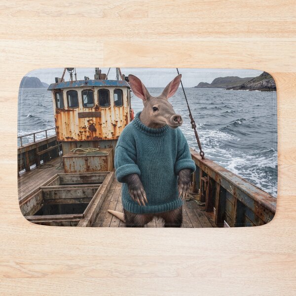 Item preview, Aardvark Fishes the Dangerous North Sea designed and sold by Tridentulus.