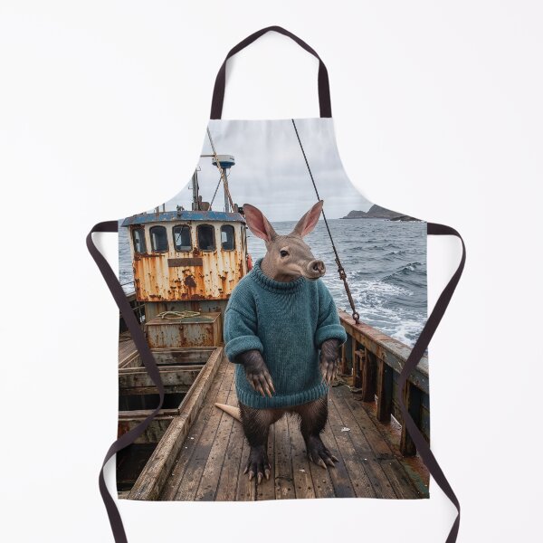 Item preview, Aardvark Fishes the Dangerous North Sea designed and sold by Tridentulus.