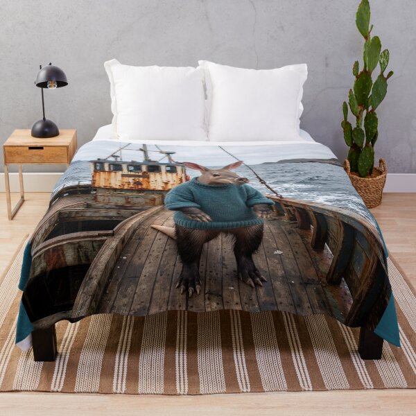 Item preview, Aardvark Fishes the Dangerous North Sea designed and sold by Tridentulus.