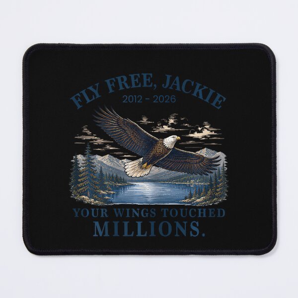 Item preview, Vintage Fly Free Jackie Big Bear Eagle Memorial Tribute 2026 designed and sold by LouisaOReilly.