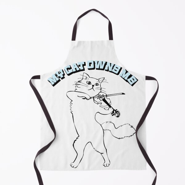 Item preview, MY Cat Owns Me Funny Cat Lover Design designed and sold by Pa7wsVerse.