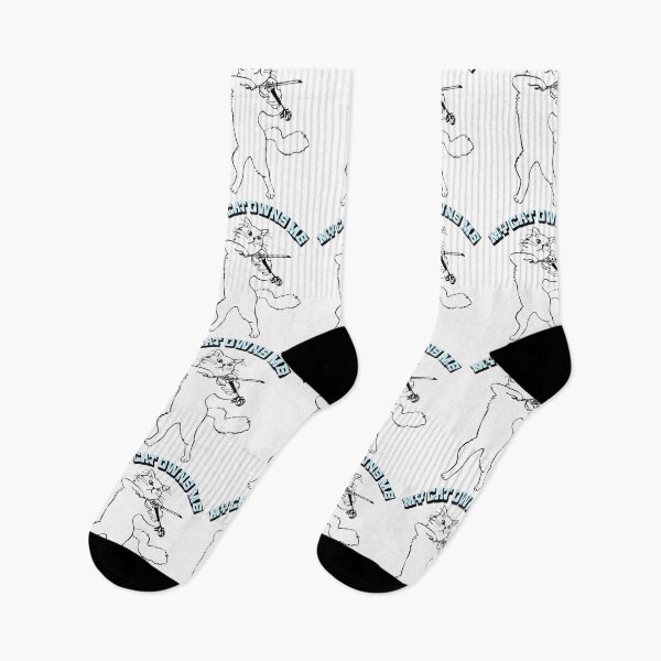 Item preview, MY Cat Owns Me Funny Cat Lover Design designed and sold by Pa7wsVerse.