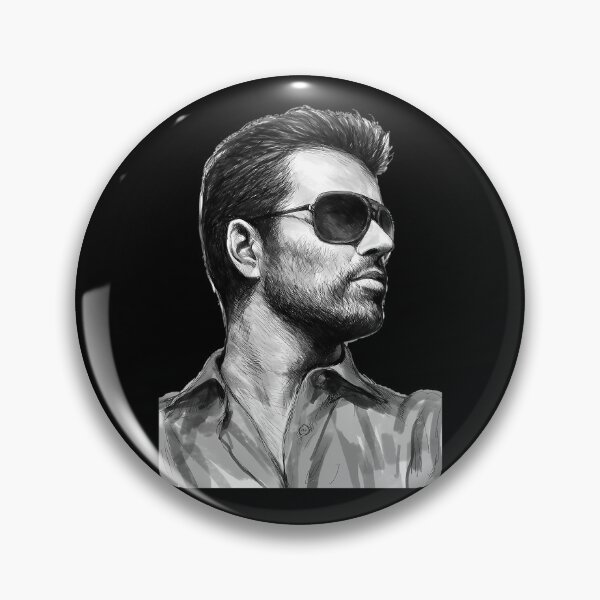 Item preview, Pencil Sketch Portrait Of Man Wearing Sunglasses And Collar designed and sold by JanetMoen.