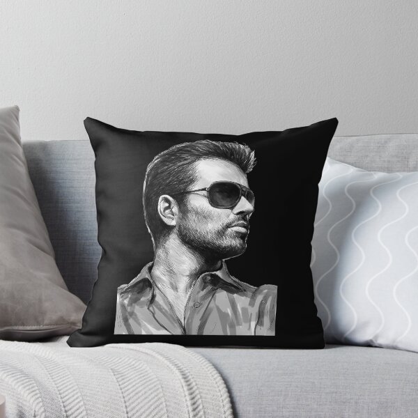 Item preview, Pencil Sketch Portrait Of Man Wearing Sunglasses And Collar designed and sold by JanetMoen.