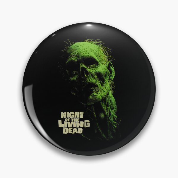 Item preview, Green Zombie Head Night Of The Living Dead Horror Monster designed and sold by Generous1961.