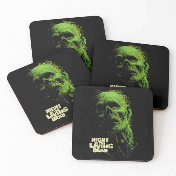 Item preview, Green Zombie Head Night Of The Living Dead Horror Monster designed and sold by Generous1961.