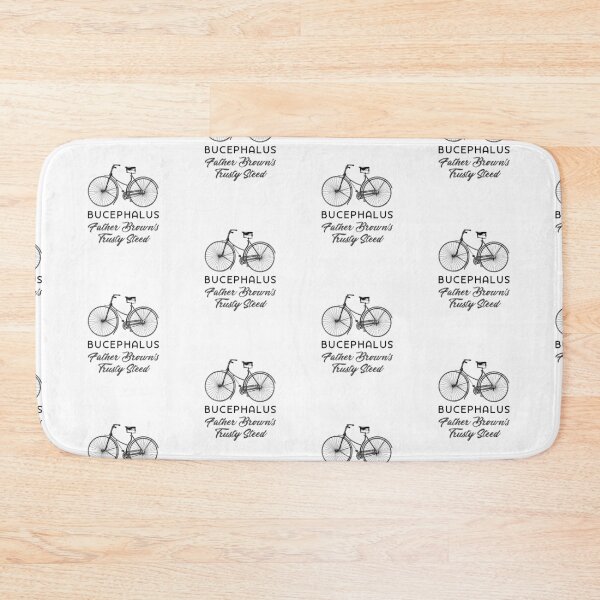 Item preview, Father Brown’s Trusty Steed (on White) designed and sold by PawsitiveMum3.