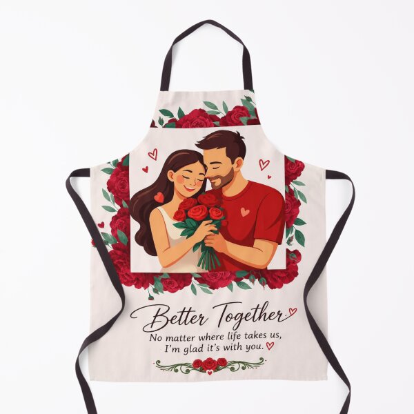 Item preview, Romantic Couple Love – Better Together Floral Art designed and sold by itxelaraStudio.