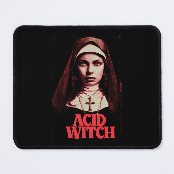 Item preview, Acid Witch Nun Sister Gabriela Red Horror Portrait designed and sold by Generous1961.