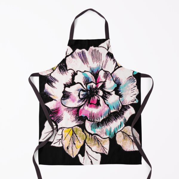 Item preview, Vibrant Hand-Drawn Colorful Floral Art designed and sold by ArtistsAtticWI.