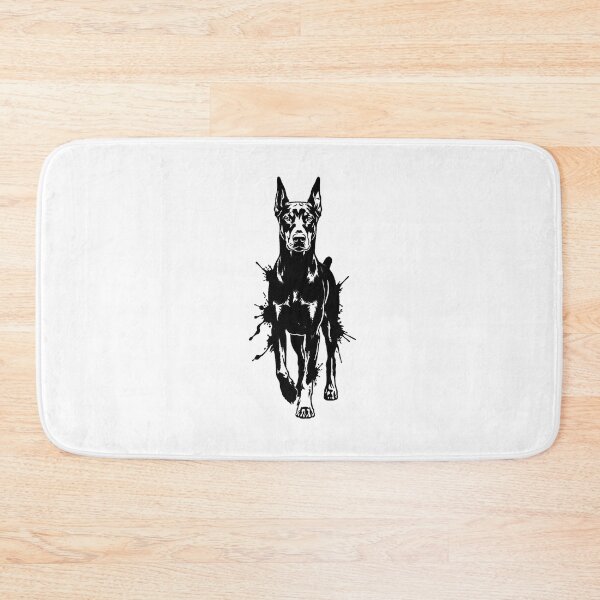 Item preview, Doberman Dog Minimalist Art.  designed and sold by OmikronStore.