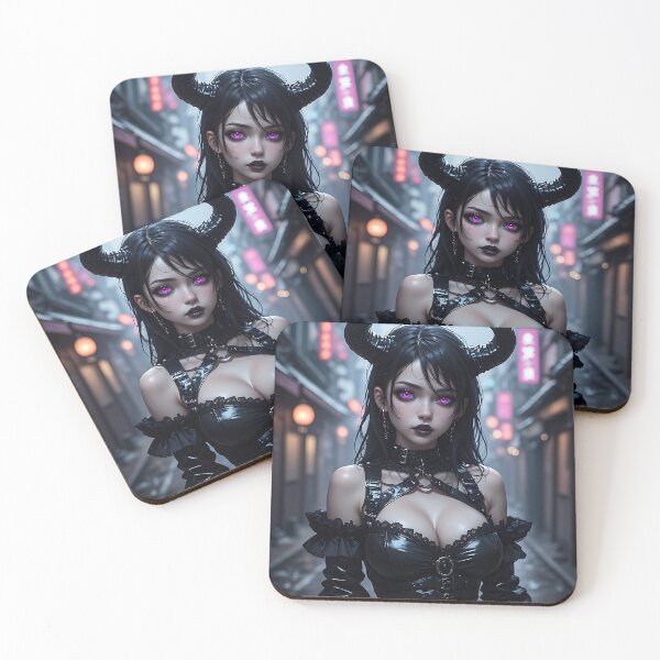 Item preview, Hot Goth Monster Girl Anime Woman Succubus Demon designed and sold by Your New Fixation.