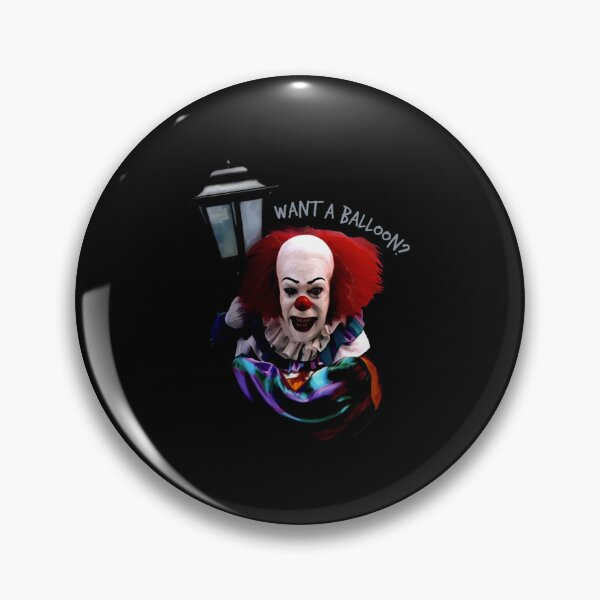 Item preview, red want a balloon clown fear horror halloween designed and sold by RoseMary87.