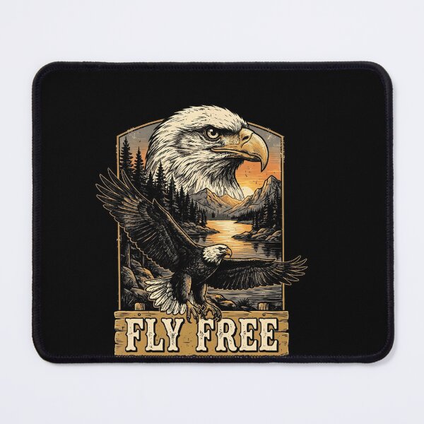 Item preview, Forever Watching The Sky Fly Free Jackie Eagle Memorial designed and sold by LouisaOReilly.