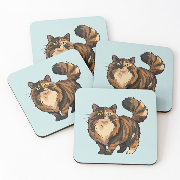 Item preview, Long Haired Tortoiseshell Cat designed and sold by heartlocked.