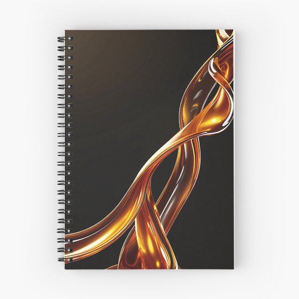 Item preview, Elegant Golden Liquid Fluid Abstract Art designed and sold by CuteSlothWorld.