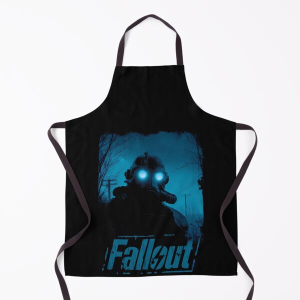 Item preview, Apocalyptic Power Armor Glowing Blue Eyes Wasteland Survivor designed and sold by Generous1961.