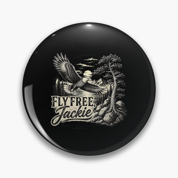 Item preview, Forever Watching The Sky Fly Free Jackie Eagle Memorial Tribute designed and sold by LouisaOReilly.