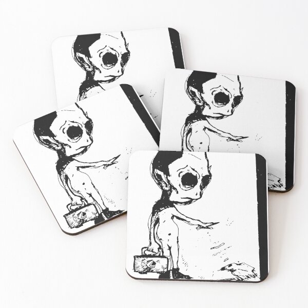 Item preview, alien dude goes to work_ by graund designed and sold by GraundDSGN.