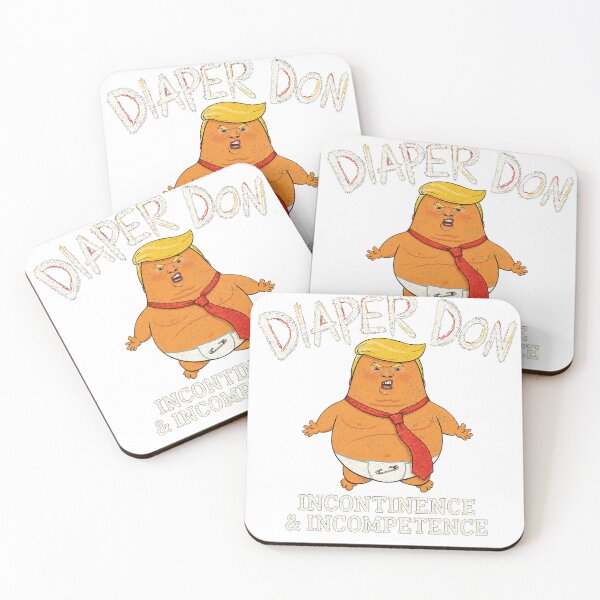 Item preview, Diaper Don Incontinence And Incompetence Funny Political Satire designed and sold by Unique personality⭐⭐⭐⭐⭐.
