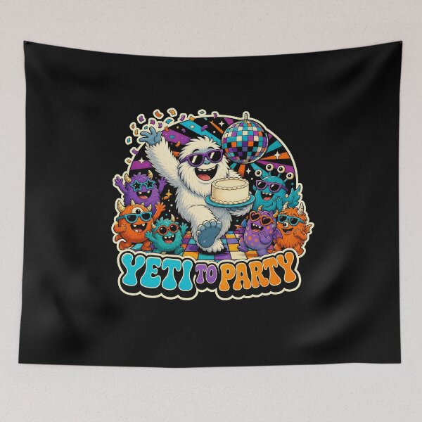 Item preview, Yeti to Party designed and sold by Sonic Nova Studios.