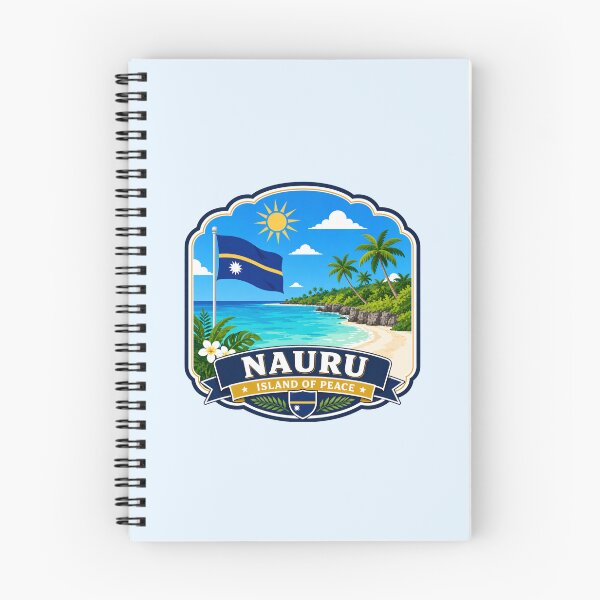 Item preview, Nauru - Island of Peace designed and sold by Myra365Art.
