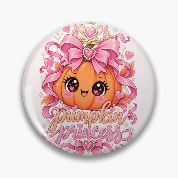 Item preview, Pumpkin Princess Cute Coquette Bow Crown – Pink Halloween Fall Girly Gift designed and sold by SanaCreation13.