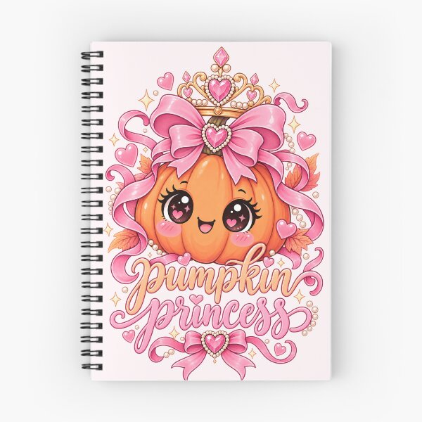 Item preview, Pumpkin Princess Cute Coquette Bow Crown – Pink Halloween Fall Girly Gift designed and sold by SaNaCreation13.