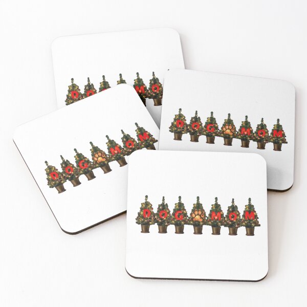 Item preview, DOG MOM CHRISTMAS TREES designed and sold by InkShiftLabs.
