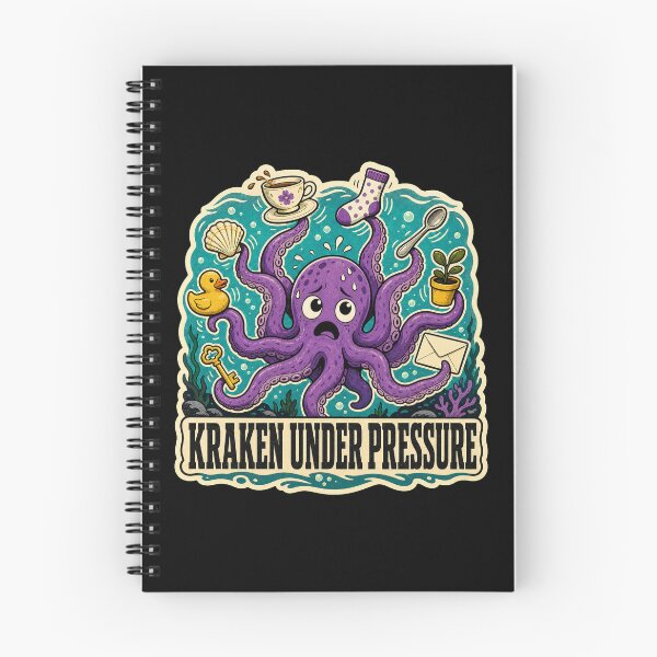 Item preview, Kraken Under Pressure designed and sold by Sonic Nova Studios.