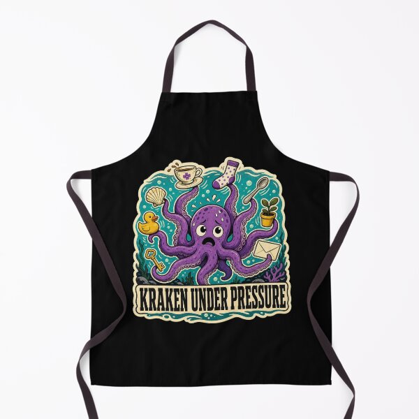 Item preview, Kraken Under Pressure designed and sold by Sonic Nova Studios.