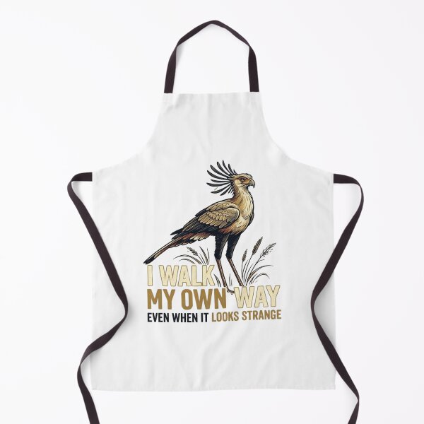 Item preview, Secretary Bird I Walk My Own Way Even When It Looks Strange designed and sold by Max Store.