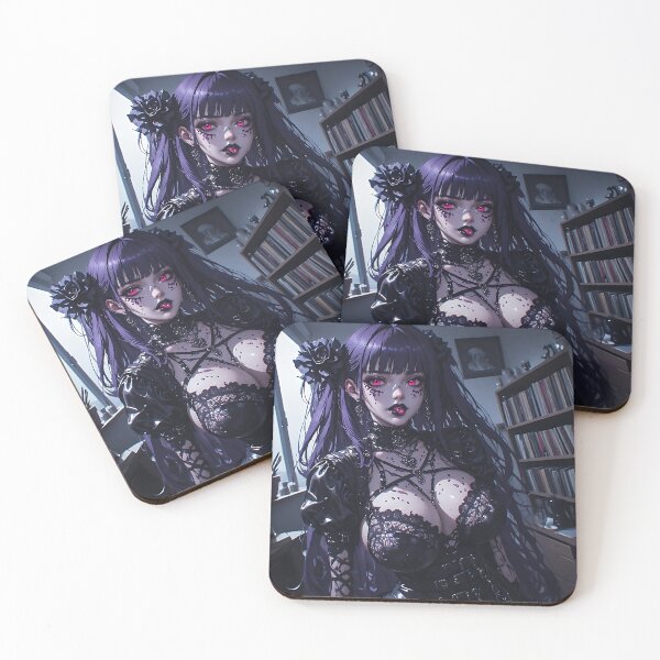 Item preview, Hot Goth Monster Girl Anime Woman Succubus Demon designed and sold by Your New Fixation.