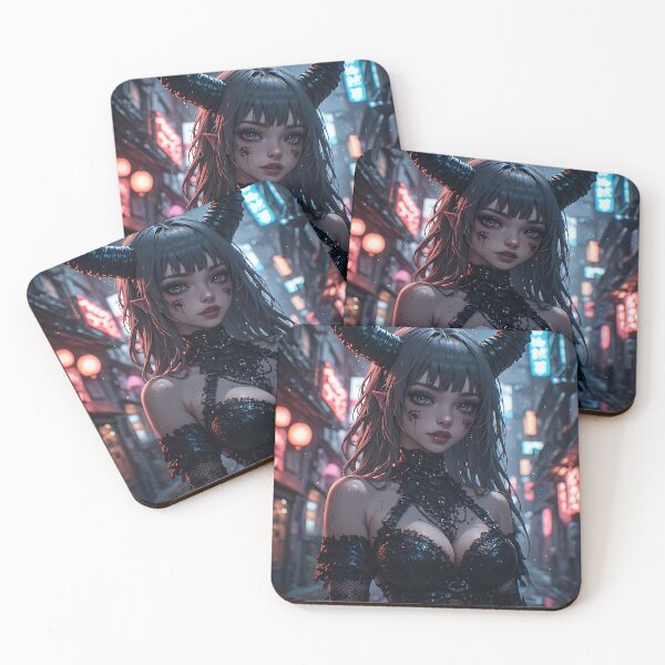 Item preview, Hot Goth Monster Girl Anime Woman Succubus Demon designed and sold by Your New Fixation.